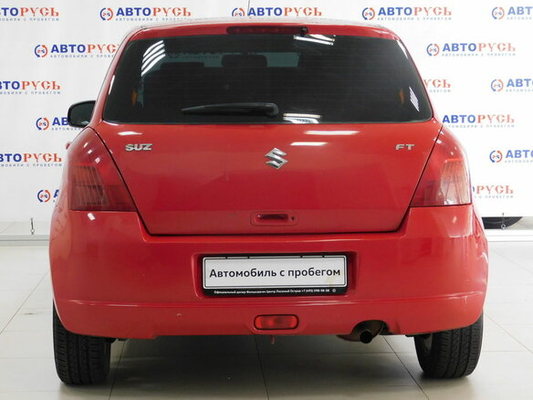 2007 Suzuki Swift AMT III, красный - вид 3