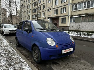 2007 Daewoo Matiz I Рестайлинг, синий, 90000 рублей, вид 2