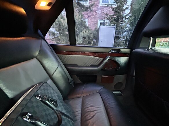 1995 Mercedes-Benz S-Класс 600 Long III (W140) Рестайлинг, белый, 5500000 рублей - вид 31