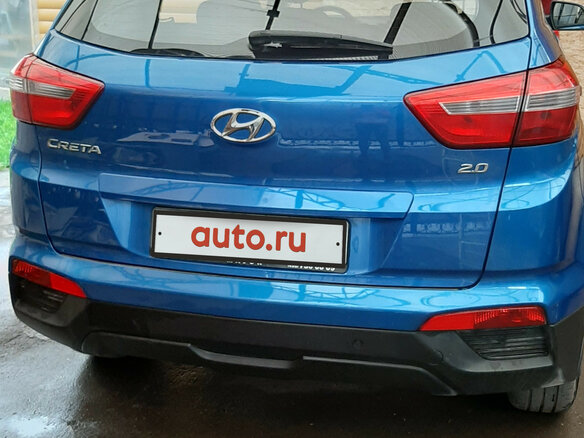 2017 Hyundai Creta I, синий - вид 2