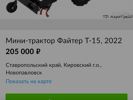2021 Файтер Т-15, зелёный, 250000 рублей, вид 1