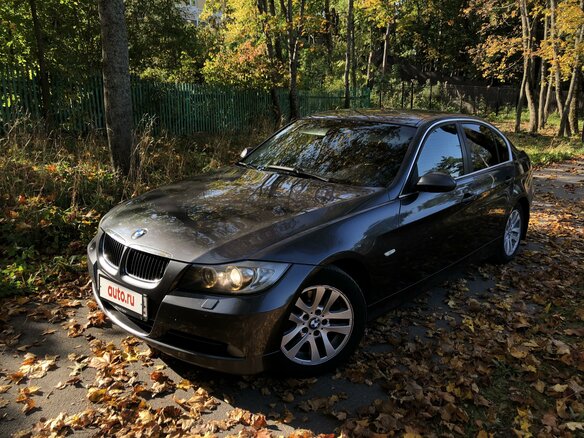 2006 BMW 3 серии 325i V (E90/E91/E92/E93), серый