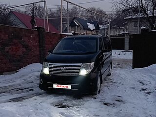 2008 Nissan Elgrand II (E51), чёрный, 550000 рублей, вид 3