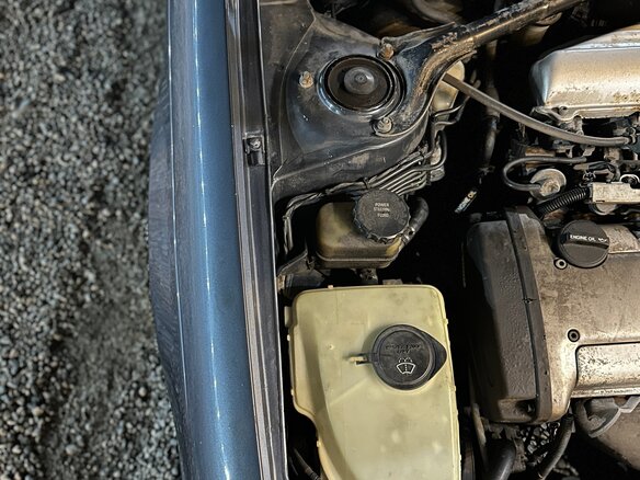 1992 Toyota Corolla VII (E100), синий - вид 25