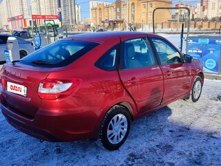 2021 Lada (ВАЗ) Granta I Рестайлинг, красный, 970000 рублей, вид 4