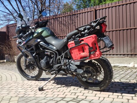 2016 Triumph Tiger 800, зелёный, 690000 рублей, вид 3