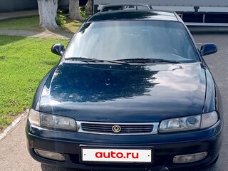 1996 Mazda 626 IV (GE), синий, 280000 рублей, вид 1