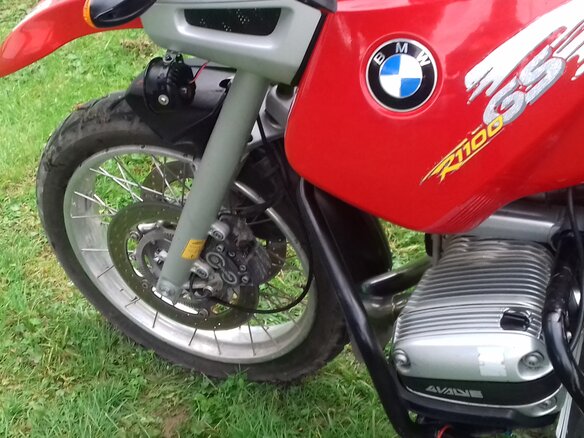 1994 BMW R 1100 GS, красный - вид 8