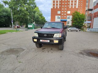 1997 Toyota Land Cruiser Prado 90 Series, красный, 1100000 рублей, вид 3