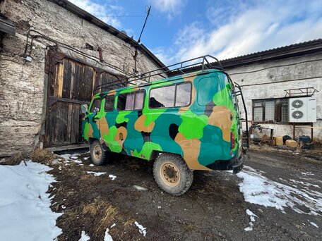 1998 УАЗ 2206, зелёный, 340000 рублей, вид 3