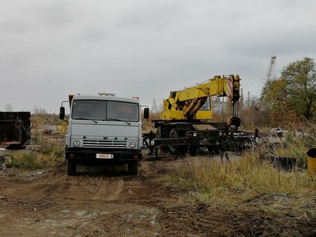 1998 КамАЗ 5511, серый, 600000 рублей, вид 1