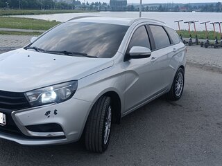 2021 Lada (ВАЗ) Vesta SW I, серебристый, 1500000 рублей, вид 2