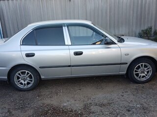 2004 Hyundai Accent ТагАЗ II, серебристый, 480000 рублей, вид 3