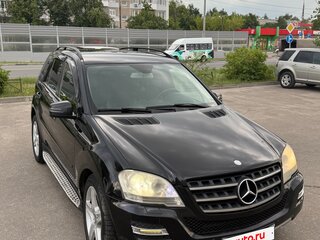 2010 Mercedes-Benz M-Класс 350 II (W164) Рестайлинг, чёрный, 1450000 рублей, вид 5