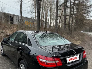 2010 Mercedes-Benz E-Класс 200 5G-Tronic IV (W212, S212, C207), чёрный, 1399999 рублей, вид 4