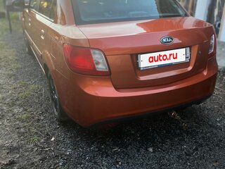 2009 Kia Rio II Рестайлинг, оранжевый, 390000 рублей, вид 4