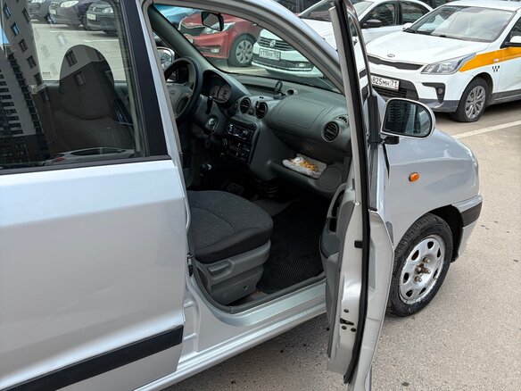 2002 Hyundai Atos Prime, серый, 290000 рублей - вид 8