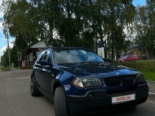 2004 BMW X3 30i I (E83), синий, 1000000 рублей, вид 2