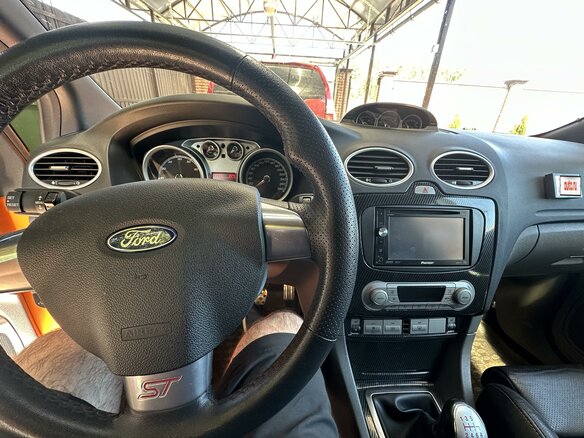 2008 Ford Focus ST II Рестайлинг, оранжевый, 2890000 рублей - вид 13