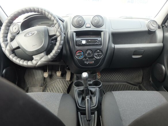 2013 Lada (ВАЗ) Granta I, серый - вид 5