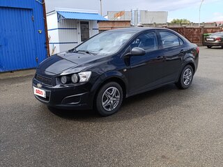 2012 Chevrolet Aveo II, чёрный, 700000 рублей, вид 1