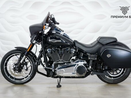 2018 Harley-Davidson Sport Glide, чёрный, 1377000 рублей, вид 2