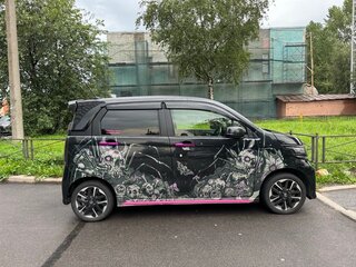 2016 Honda N-WGN I Рестайлинг, чёрный, 860000 рублей, вид 3