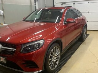 2018 Mercedes-Benz GLC Coupe 250 I (C253), пурпурный, 3500000 рублей, вид 1