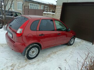 2008 Lada (ВАЗ) Kalina I, красный, 250000 рублей, вид 1