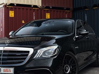 2014 Mercedes-Benz S-Класс AMG 63 AMG Long III (W222, C217), чёрный, 5280000 рублей, вид 2