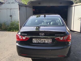 2012 Hyundai Sonata VI (YF), чёрный, 1150000 рублей, вид 5