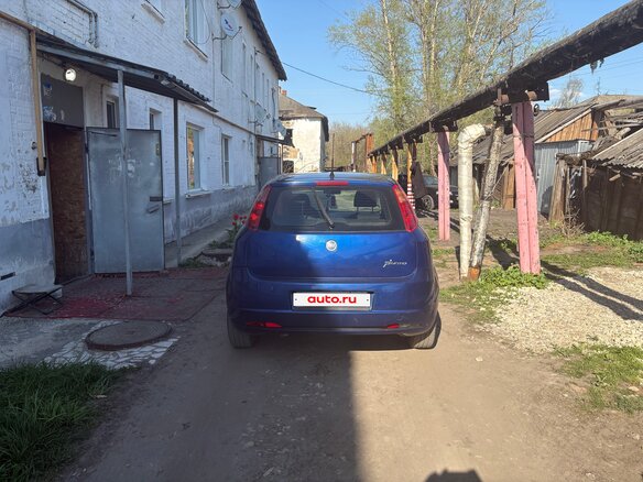 2006 Fiat Punto III Grande Punto, синий, 280000 рублей - вид 2