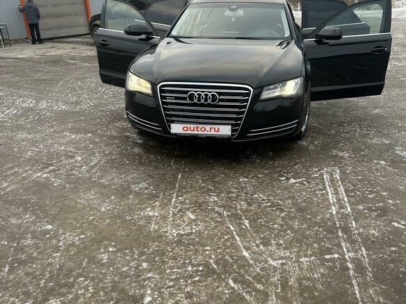 2010 Audi A8 III (D4), чёрный, 1350000 рублей - вид 2