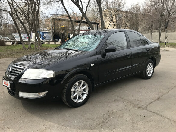 2006 Nissan Almera Classic I, чёрный, 630000 рублей