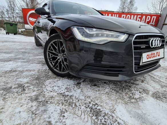 2012 Audi A6 IV (C7), чёрный - вид 3