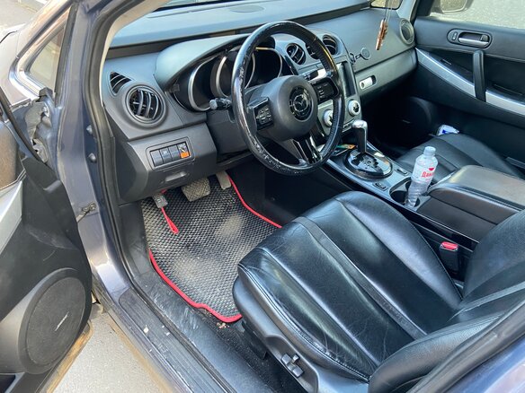 2008 Mazda CX-7 I, серый, 670000 рублей - вид 3