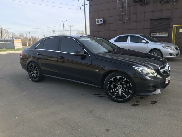 2013 Mercedes-Benz E-Класс 200 IV (W212, S212, C207) Рестайлинг, чёрный, 1780000 рублей