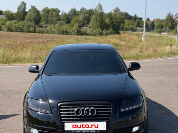 2010 Audi A6 III (C6) Рестайлинг, чёрный - вид 3