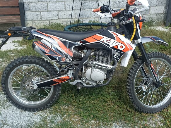2024 Kayo T2 250 MX, оранжевый, 150000 рублей