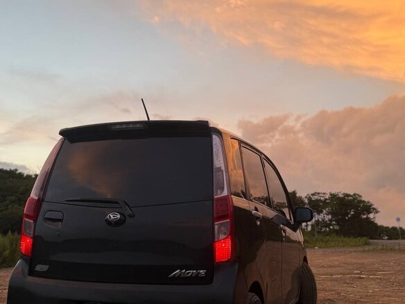 2012 Daihatsu Move V, чёрный, 400000 рублей - вид 1