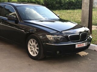 2005 BMW 7 серии 730d IV (E65/E66) Рестайлинг, чёрный, 1740000 рублей, вид 1