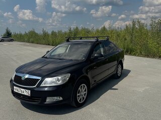 2012 Skoda Octavia II (A5) Рестайлинг, чёрный, 850000 рублей, вид 1