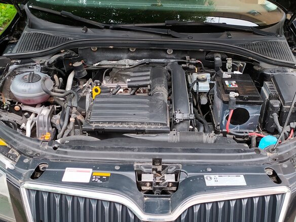 2013 Skoda Octavia III (A7), чёрный - вид 12