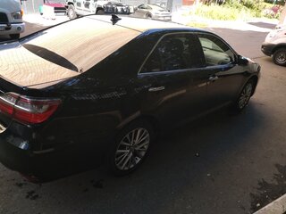 2017 Toyota Camry US Market VII (XV50) Рестайлинг, чёрный, 2910000 рублей, вид 2