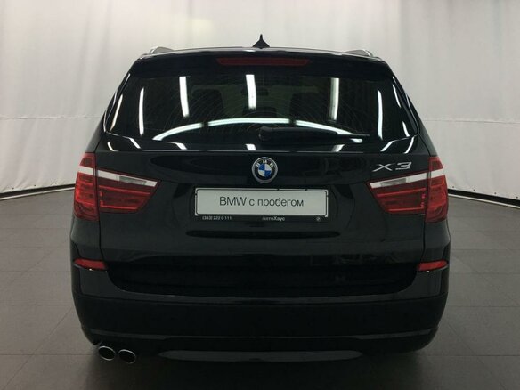 2013 BMW X3 28i xDrive II (F25), чёрный - вид 4