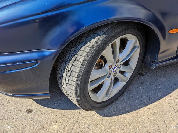 2007 Jaguar X-Type I, синий, 660000 рублей - вид 6