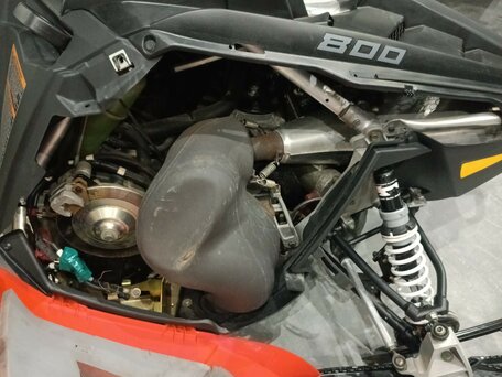 2014 Polaris 800 RMK, красный, 850000 рублей, вид 4
