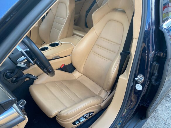 2018 Porsche Panamera 4S II, синий, 5900000 рублей - вид 14