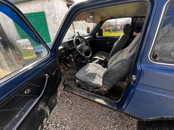2009 Lada (ВАЗ) 2121 (4x4) I Рестайлинг, синий, 390000 рублей - вид 4