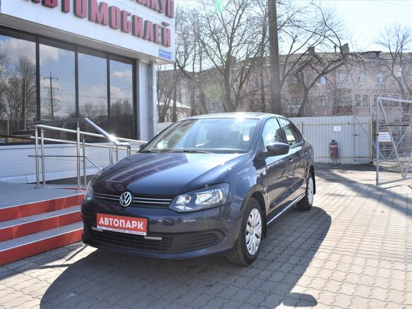 2013 Volkswagen Polo V, синий - вид 3